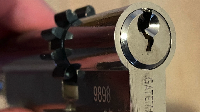 replacing a garage lock